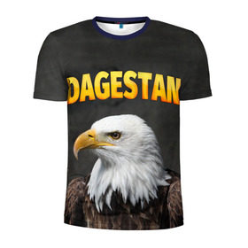 Мужская футболка 3D спортивная с принтом Дагестан 3 , 100% полиэстер с улучшенными характеристиками | приталенный силуэт, круглая горловина, широкие плечи, сужается к линии бедра | дагестан | даги | кавказ
