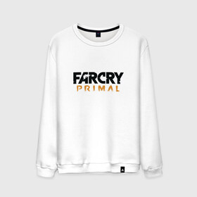 Мужской свитшот хлопок с принтом Far cry primal logo , 100% хлопок |  | 