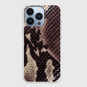 Чехол для iPhone 13 Pro с принтом Карибский удав ,  |  | Тематика изображения на принте: змея | камуфляж | карибы | новинки | текстура