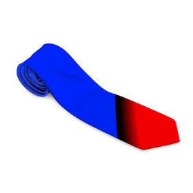 Галстук 3D с принтом Российский флаг , 100% полиэстер | Длина 148 см; Плотность 150-180 г/м2 | косой | наклонный | триколор