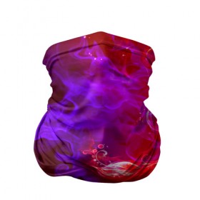 Бандана-труба 3D с принтом Огненная стихия , 100% полиэстер, ткань с особыми свойствами — Activecool | плотность 150‒180 г/м2; хорошо тянется, но сохраняет форму | дым | пламя | цветок | яркий