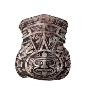Бандана-труба 3D с принтом Народ Майя , 100% полиэстер, ткань с особыми свойствами — Activecool | плотность 150‒180 г/м2; хорошо тянется, но сохраняет форму | декор | древний | дух | монстр | символ | существо | текстуры индийские | украшения | элемент