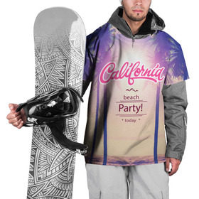 Накидка на куртку 3D с принтом Калифорния , 100% полиэстер |  | Тематика изображения на принте: sea | гавайи | жара | калифорния | лето | любовь | море | океан | отдых | пальмы | пляж | солнце