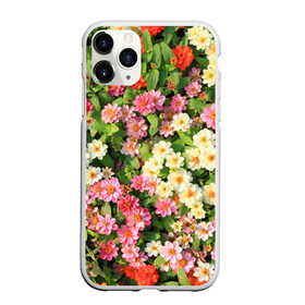Чехол для iPhone 11 Pro матовый с принтом Весеннее настроение , Силикон |  | Тематика изображения на принте: аромат | букет | вазон | великолепие | краски | красота | куст | луг | полевые цветы | полянка | природа | растения | розы | ромашки | тюльпаны | украшение | фауна | цветник | цветок | цветочек | цветы