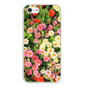 Чехол для iPhone 5/5S матовый с принтом Весеннее настроение , Силикон | Область печати: задняя сторона чехла, без боковых панелей | аромат | букет | вазон | великолепие | краски | красота | куст | луг | полевые цветы | полянка | природа | растения | розы | ромашки | тюльпаны | украшение | фауна | цветник | цветок | цветочек | цветы