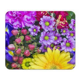 Коврик прямоугольный с принтом Роскошные цветы , натуральный каучук | размер 230 х 185 мм; запечатка лицевой стороны | аромат | астры | букет | вазон | великолепие | гвоздики | гиацинт | гортензия | калла | краски | красота | куст | лилия | орхидея | пион | подсолнух | полевые цветы | природа | растения | розы | ромашки