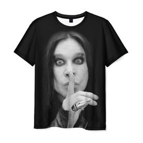 Мужская футболка 3D с принтом Ozzy Osbourne , 100% полиэфир | прямой крой, круглый вырез горловины, длина до линии бедер | Тематика изображения на принте: rock | знаменитость | оззи осборн | рок | рок группа | рок звезда | рок музыка