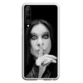 Чехол для Honor P30 с принтом Ozzy Osbourne , Силикон | Область печати: задняя сторона чехла, без боковых панелей | rock | знаменитость | оззи осборн | рок | рок группа | рок звезда | рок музыка