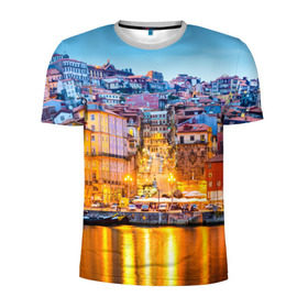 Мужская футболка 3D спортивная с принтом Португалия , 100% полиэстер с улучшенными характеристиками | приталенный силуэт, круглая горловина, широкие плечи, сужается к линии бедра | europe | lisbon | portugal | европа | ес | загар | каникулы | купание | лиссабон | море | отдых | отпуск | пляж | португалия | туризм