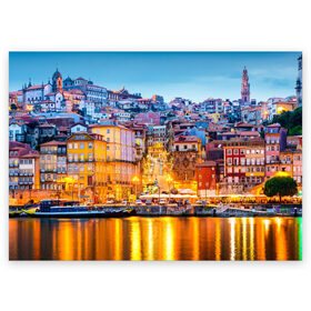 Поздравительная открытка с принтом Португалия , 100% бумага | плотность бумаги 280 г/м2, матовая, на обратной стороне линовка и место для марки
 | europe | lisbon | portugal | европа | ес | загар | каникулы | купание | лиссабон | море | отдых | отпуск | пляж | португалия | туризм