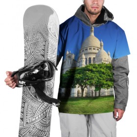 Накидка на куртку 3D с принтом Париж , 100% полиэстер |  | Тематика изображения на принте: paris | париж | франция