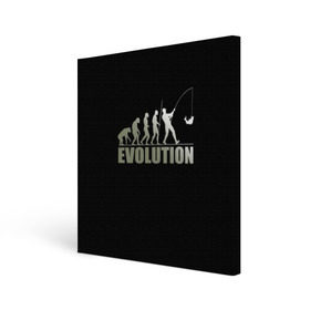 Холст квадратный с принтом Эволюция , 100% ПВХ |  | Тематика изображения на принте: эволюция