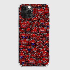 Чехол для iPhone 12 Pro Max с принтом Какодемоны (pixel-art) , Силикон |  | doom | демон | дум