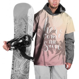Накидка на куртку 3D с принтом HAWAII 7 , 100% полиэстер |  | hawaii | гаваи | лето | океан | отдых | пальмы | пляж | серф