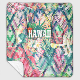 Плед с рукавами с принтом HAWAII 5 , 100% полиэстер | Закругленные углы, все края обработаны. Ткань не мнется и не растягивается. Размер 170*145 | hawaii | гаваи | лето | океан | отдых | пальмы | пляж | серф
