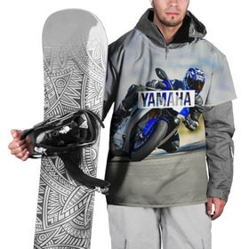Накидка на куртку 3D с принтом Yamaha 5 , 100% полиэстер |  | Тематика изображения на принте: yamaha