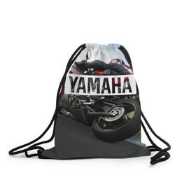 Рюкзак-мешок 3D с принтом Yamaha 4 , 100% полиэстер | плотность ткани — 200 г/м2, размер — 35 х 45 см; лямки — толстые шнурки, застежка на шнуровке, без карманов и подкладки | yamaha