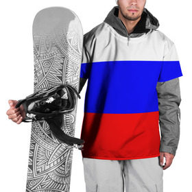 Накидка на куртку 3D с принтом Россия , 100% полиэстер |  | народный | россия | русский | страны | триколор | флаг