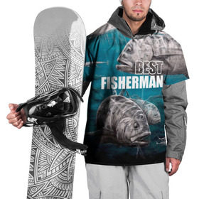 Накидка на куртку 3D с принтом Лучший рыбак , 100% полиэстер |  | best | fish | fisherman | fishing | river | the sky | volga | water | вода | волна | лучший | небо | река | рыба | рыбак | рыбалка