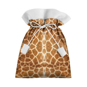 Подарочный 3D мешок с принтом Шкура Жирафа , 100% полиэстер | Размер: 29*39 см | textures | животное | жираф | текстура