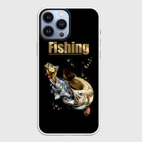 Чехол для iPhone 13 Pro Max с принтом Рыбалка ,  |  | background | black | bubbles | depth | fish | fishing | food | predators | sacrifice | water | вода | глубина | еда | жертва | охота | пузыри | рыбалка | рыбы | фон | хищники | черный