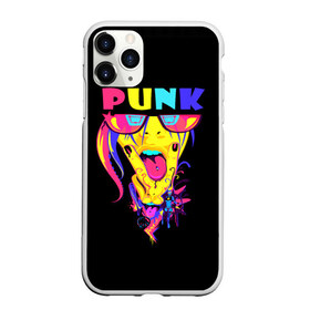 Чехол для iPhone 11 Pro матовый с принтом Punk , Силикон |  | молодёжь | панки | прикол | субкультура | хиппи | цвет