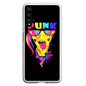 Чехол для Honor 20 с принтом Punk , Силикон | Область печати: задняя сторона чехла, без боковых панелей | молодёжь | панки | прикол | субкультура | хиппи | цвет