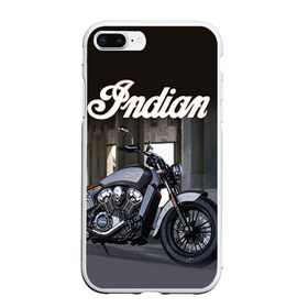 Чехол для iPhone 7Plus/8 Plus матовый с принтом Indian 8 , Силикон | Область печати: задняя сторона чехла, без боковых панелей | indian