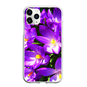 Чехол для iPhone 11 Pro матовый с принтом Сиреневая прелесть , Силикон |  | лепестки | прикольные картинки | сиреневый | цветочки | цветы