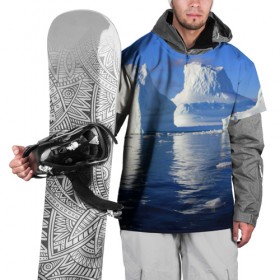 Накидка на куртку 3D с принтом Айсберг , 100% полиэстер |  | Тематика изображения на принте: айсберг | антаркида | арктика | вода | лёд | океан | отражение | север | солнце | холод