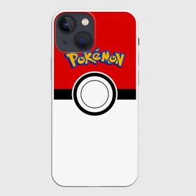 Чехол для iPhone 13 mini с принтом Покеболл 3 ,  |  | pokemon | pokemon go | покемон | покемон го