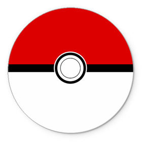 Коврик круглый с принтом Покеболл 4 , резина и полиэстер | круглая форма, изображение наносится на всю лицевую часть | pokemon | pokemon go | покемон | покемон го