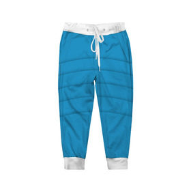 Детские брюки 3D с принтом Абстракция , 100% полиэстер | манжеты по низу, эластичный пояс регулируется шнурком, по бокам два кармана без застежек, внутренняя часть кармана из мелкой сетки | Тематика изображения на принте: blue | синий