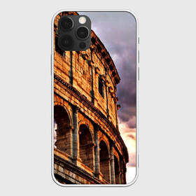 Чехол для iPhone 12 Pro с принтом Колизей , силикон | область печати: задняя сторона чехла, без боковых панелей | архитектура | италия | колизей | отпуск | путешествие | развалины | туризм | турист