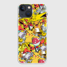 Чехол для iPhone 13 mini с принтом Pokemon 5 ,  |  | go | pokemon | pokemons | го | гоу | зщлуьщт пщ | покемон | покемоны