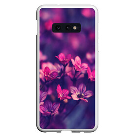 Чехол для Samsung S10E с принтом Цветы , Силикон | Область печати: задняя сторона чехла, без боковых панелей | flower | nature | violet | природа | цветы