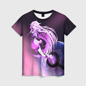 Женская футболка 3D с принтом Покеболл , 100% полиэфир ( синтетическое хлопкоподобное полотно) | прямой крой, круглый вырез горловины, длина до линии бедер | 