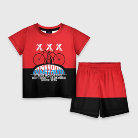 Детский костюм с шортами 3D с принтом Amsterdam t shirt ,  |  | american football | baseball | fashion | football | sport | sport league | style | team | west | американский футбол | амстер | амстердам | амстэрдам | бейсбол | голландия | запад | команды | мода | надписи | спорт | спортивные лиги | стиль