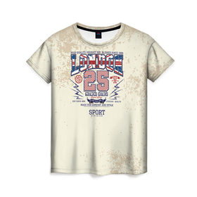 Женская футболка 3D с принтом Team t-shirt 21 , 100% полиэфир ( синтетическое хлопкоподобное полотно) | прямой крой, круглый вырез горловины, длина до линии бедер | 