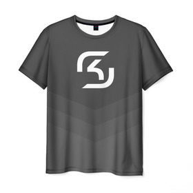 Мужская футболка 3D с принтом SK-Gaming , 100% полиэфир | прямой крой, круглый вырез горловины, длина до линии бедер | csgo | esports | gaming | lg | sk | team