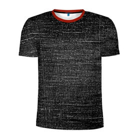 Мужская футболка 3D спортивная с принтом Джинсовый стиль , 100% полиэстер с улучшенными характеристиками | приталенный силуэт, круглая горловина, широкие плечи, сужается к линии бедра | Тематика изображения на принте: джинсы | потертые | текстуры
