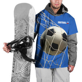 Накидка на куртку 3D с принтом Футбол , 100% полиэстер |  | ball | flag | gate | goal | net | russia | sky | soccer | ворота | гол | мяч | небо | россия | сетка | триколор | футбол | футбольный мяч
