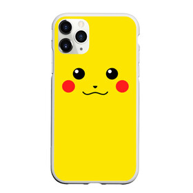 Чехол для iPhone 11 Pro Max матовый с принтом Happy Pikachu , Силикон |  | 