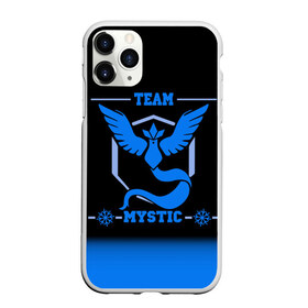 Чехол для iPhone 11 Pro Max матовый с принтом Team Mystic , Силикон |  | go | mystic | pokemon | team | покемон