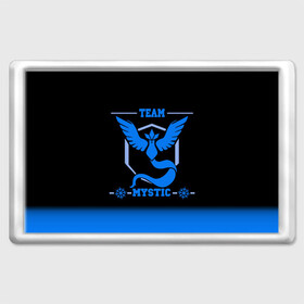 Магнит 45*70 с принтом Team Mystic , Пластик | Размер: 78*52 мм; Размер печати: 70*45 | go | mystic | pokemon | team | покемон