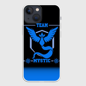 Чехол для iPhone 13 mini с принтом Team Mystic ,  |  | go | mystic | pokemon | team | покемон