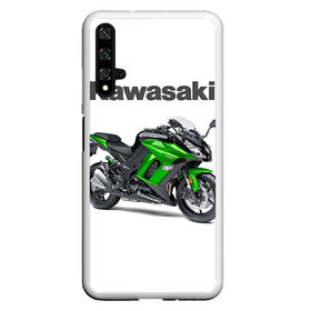 Чехол для Honor 20 с принтом Kawasaky Ninja 1000 , Силикон | Область печати: задняя сторона чехла, без боковых панелей | kawasaky