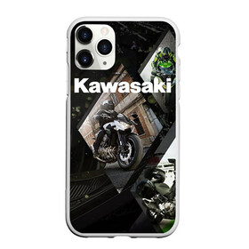 Чехол для iPhone 11 Pro матовый с принтом Kawasaky , Силикон |  | kawasaky