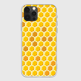 Чехол для iPhone 12 Pro Max с принтом Медовые соты , Силикон |  | Тематика изображения на принте: арт | еда | мед | пчелы | соты