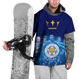 Накидка на куртку 3D с принтом FC Leicester. Vardi , 100% полиэстер |  | лестер
